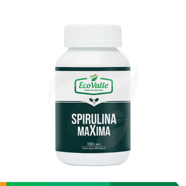 Spirulina maxima cápsulas